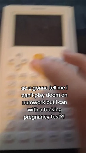 Play Doom on NumWorks vs Pregnancy Test: Why the Surprise?