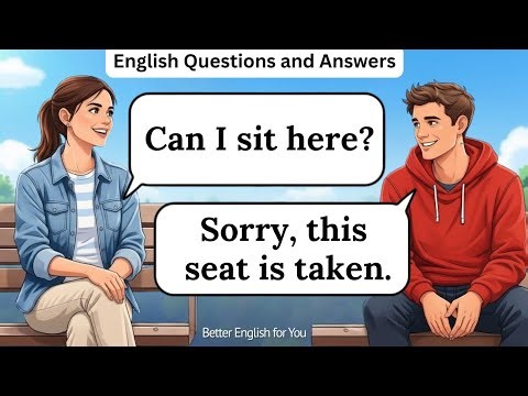 ✅ 1000 Common English Questions and Answers | Daily Speaking Practice for Beginners
