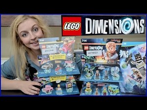 LEGO DIMENSIONS Wii U Starter Pack/Level Packs/Team Packs Unboxing