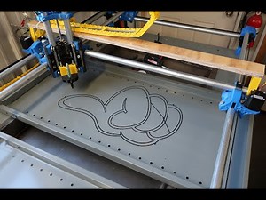 MPCNC Primo Build Ep. 11 First Drawings