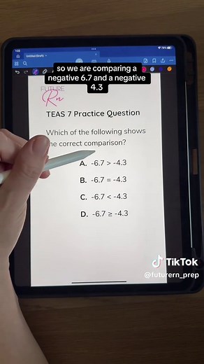 TEAS 7 Math Study Guide for Nursing Students