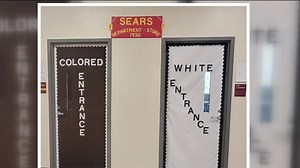 North Carolina school takes down controversial segregation-era display
