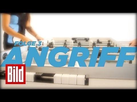 Tischkicker-Tutorial - Angriff beim Tischfussball (Folge 3/5)