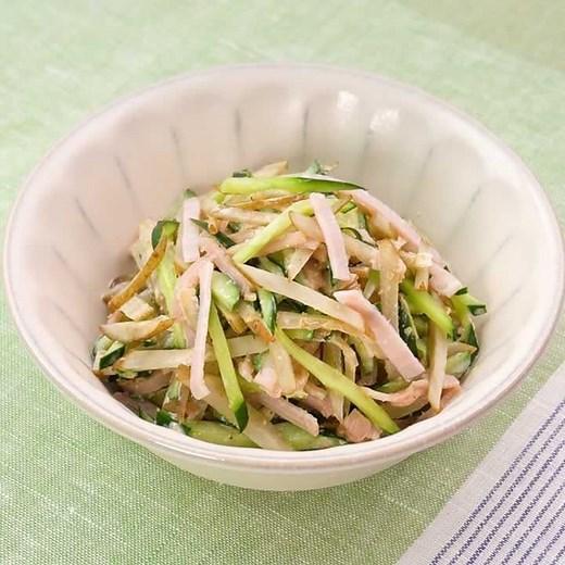 簡単サラダ♪ ごぼうときゅうりのマヨサラダのレシピ動画・作り方 | デリッシュキッチン