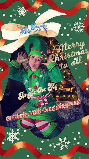 St Chads Little Gang Christmas Party 2025 Jingle the festive elf is so excited to join all the little ones at St Chad's Little Gang Playgroup today to help celebrate Christmas ❤️👸💛 Merry Christmas Every One! 🎅🏻🎄☃️ #elfparty #pixieprincessparties #playgroup #poultonlefylde #repeatcustomer | Pixie Princess Parties