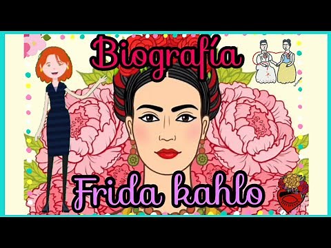 Biografia Frida Kahlo para niños