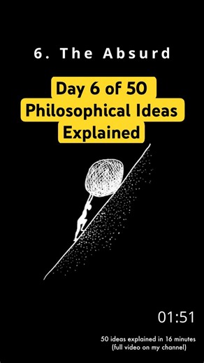 Day 6 of Philosophical Ideas: The Absurd