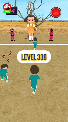 Squid game red light 🚨 green light ✅ (Level 339).