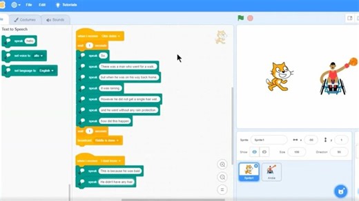 Scratch Text to Speech - Lesson #16
