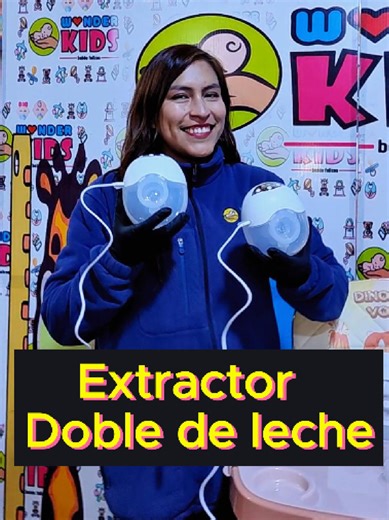 Extractor de Leche Eléctrico Doble de Wonder Kids