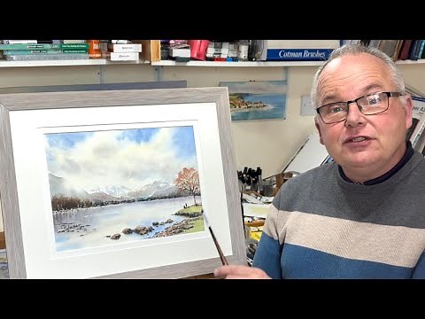 How to Paint Realistic Water Reflections in Watercolour | Easy Step-by-Step Landscape Tutorial