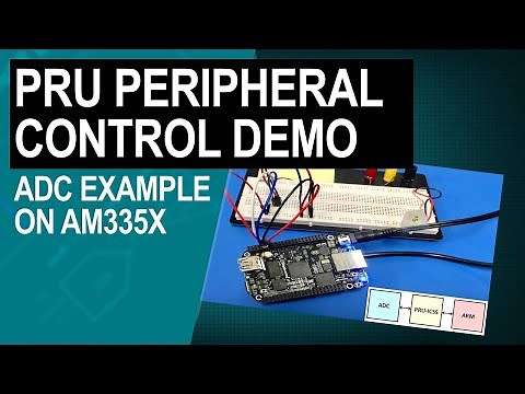 How to Use the PRU to Control a Peripheral: PRU_ADC_onChip on Sitara 335x using Beaglebone Black