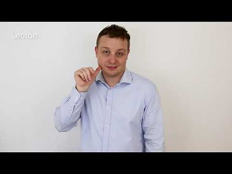 Learn ASL | How to Sign Lemon in American Sign Language