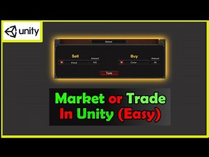 Easy Market or trade system in Unity