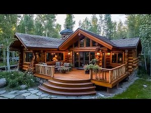 Dad Spends 2 Years Building LOG HOUSE for Family of 7 | Start to Finish by ‪@MontanaHaven‬