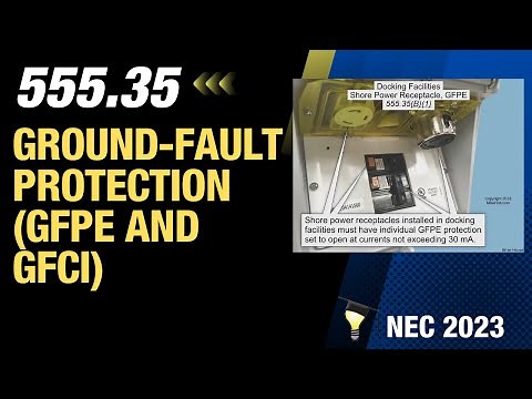 Ground-Fault Protection (GFPE and GFCI) [555.35], 2023 NEC