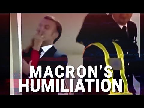 Emmanuel Macron’s humiliation as his wife brutally slaps him and refuses to hold his hand