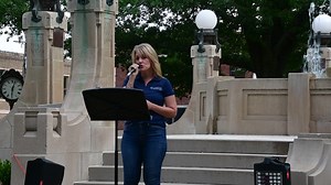 1.1K views · 58 reactions | 2023 Peace Officer Memorial: Color Guard (Paris Detective David Whitaker, Paris Detective Curtis Garrett, Lamar County Lieutenant Glen Briggle & Lamar County Captain Joel Chipman) Posting of Colors and Shannon Jones Singing the National Anthem. | Paris Police Department - Texas USA | Facebook
