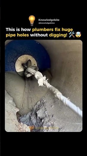The Genius No-Dig Pipe Repair Hack 🛠️🤯