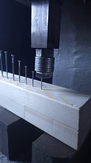Steel Nails vs Pine Wood Pressure Test