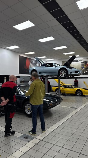 A Day with Ferrari Classiche 🎞️✨ Celebrating the 50th anniversary of the 308GTB, we hosted a coffee morning for Ferrari owners who own eligible models for the Ferrari Classiche programme. A celebration of heritage, legacy, craftsmanship and community - it was a great morning! Thank you to all who joined us. ❣️ #Ferrari #FerrariClassiche #FerrariHeritage | Graypaul Birmingham - Ferrari