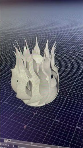 designing a 3d printed lamp 💡