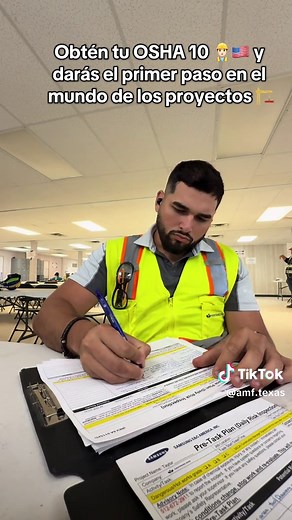 Certifícate con OSHA 10 y comienza a trabajar