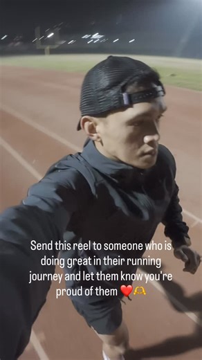 Aaron Villa | Athlete & Entrepreneur on Instagram: "Running is lonely sometimes. A little encouragement goes a long way. Send this to someone you’re proud of. #RunningCommunity #RunnerSupport #KeepGoing #ConsistencyWins #ProudOfYou"