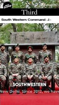 7 commands of Indian Army | ForumIAS