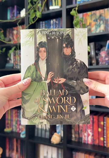 ‼️Illustration Spoilers‼️ Vol 7 of „Ballad of Sword and Wine“✨ Published by @gomanga One morr volume and this journey is over🫢✨ #qjj #balladofswordandwine #cezhou #danmei #bl