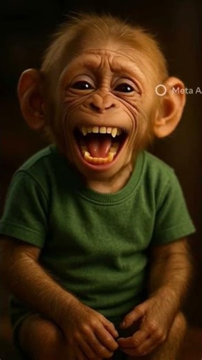 monkey smiling video #viralfeeds #monkey #trendingshorts #animation #youtubeshorts #cute #funny