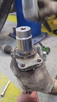 Mazda9 front axle bearing broken replacement guide #automotive