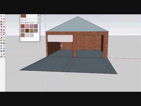 How To Make A Garage Using Google Sketchup