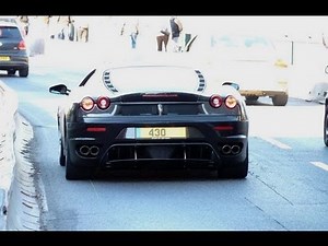 Novitec exhaust system Ferrari F430 louder sound than normal exhaust