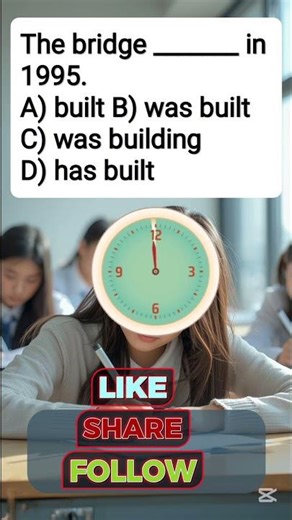 English Grammar Test ( Intermediate Level ) #education #english #englishgrammar #quiz