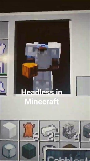 headless in Minecraft