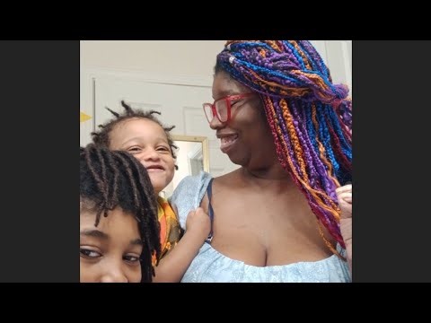 How to moisturize dry locs( braidlocs) (kids locs)