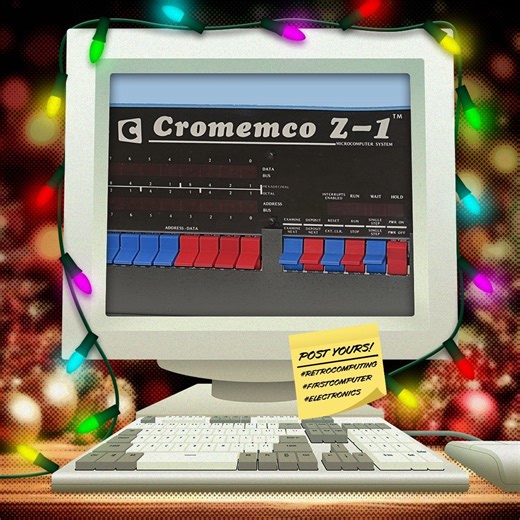 Day 12: Retrocomputing Advent Calendar – Cromemco Z-1 #retrocomputing #firstcomputer #electronics