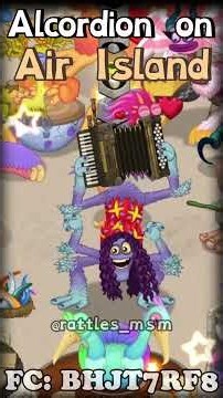 Alcordion [Weird Al] (Air Island) - My Singing Monsters #msm #mysingingmonsters #airisland #weirdal