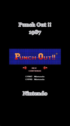 #nintendo #nes #punchout #1987 #videogames #retro
