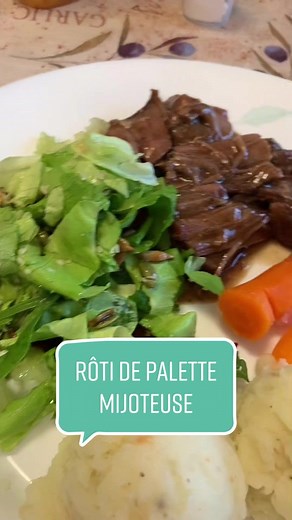 Rôti de palette mijoteuse : recette facile et rapide