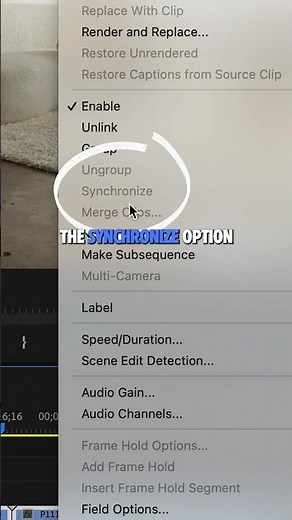 AUTOMATICALLY SYNC MULTIPLE CLIPS in Premiere Pro 2023! #shorts #premierepro