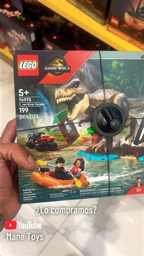 NUEVO SET SCAPE FOR T REX LEGO #jurassicworld #jurassicpark #dinosaur #dino