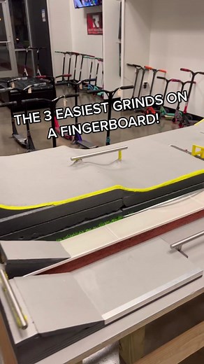 Master the 50 50, Board Slide, and Lip Slide Fingerboard Grinds