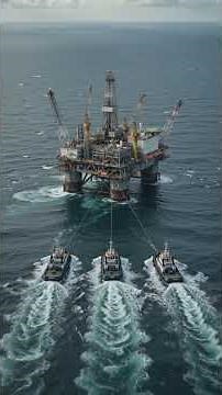 This 1.2 Million Ton Structure Was Towed Across the Ocean