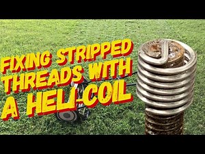 REPAIRING STRIPPED THREADS IN PLASTIC