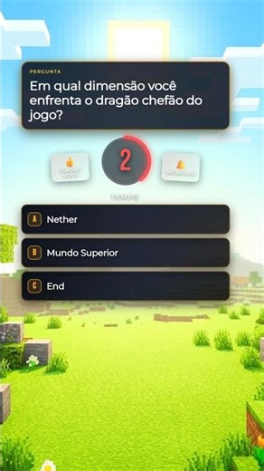 Minecraft! Where Is the Game's Final Boss Dragon? 🐉 #quiz #minecraft