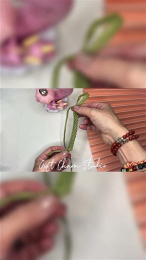 Crochet Flat Belt Tutorial | Full Video available for Belt Pattern with raffia yarn #shorts #fyp