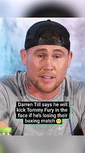 Former MMA fighter Darren Till is taking on Tyson Fury’s younger brother Tommy Fury in the boxing ring, but Till made it clear during their press conference that if he’s losing the fight he will turn to martial arts. | Metro Sport