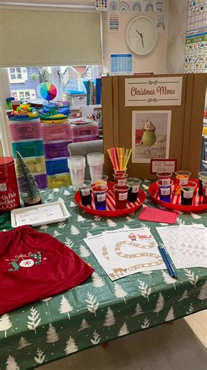 Robyn’s Learning Launchpad on Instagram: "Wow, wow, wow - this morning’s session was so much fun and filled with fantastic learning! Some number work to start! 🎄First, my learners completed number tracks from 1-20 to help Rudolph get to Santa and his sleigh - they concentrated hard on their number formation here too! 🎄 They followed this with some Christmas counting - they counted items and coloured them in before practising the number formation of the amount there were. Some work on sound rec